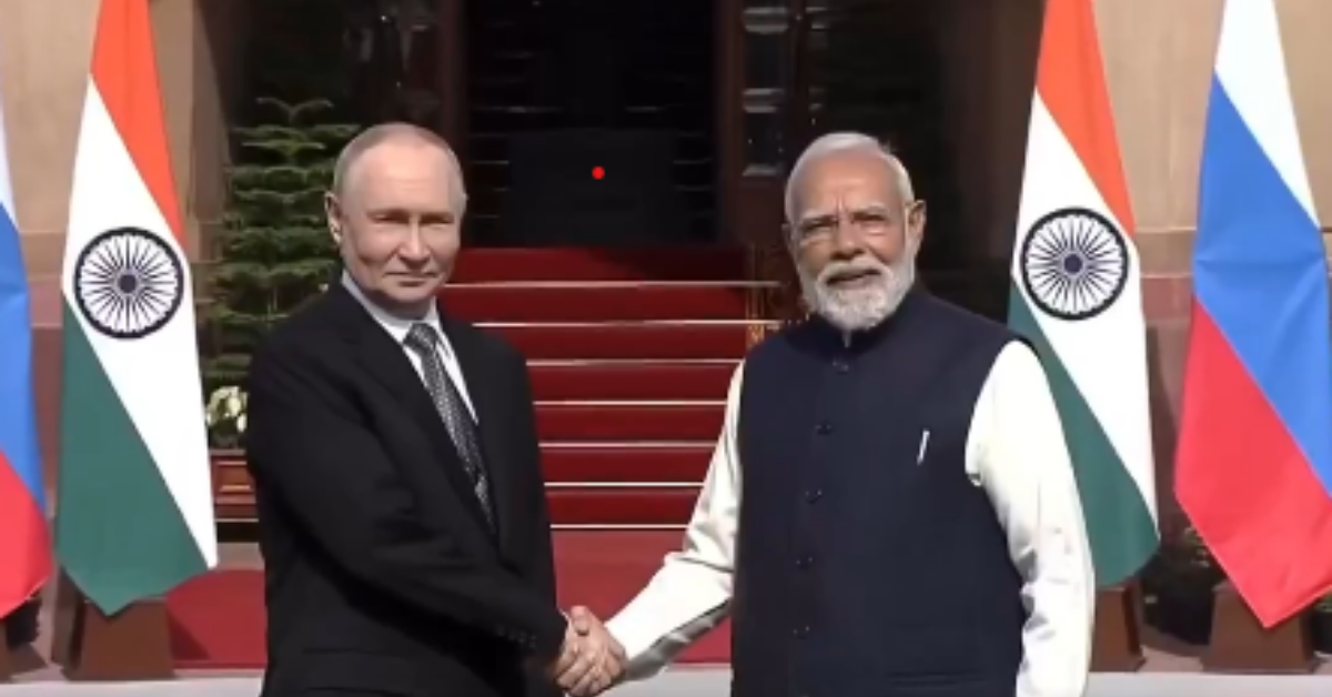 MODI-PUTIN Meeting at Hyderabad House