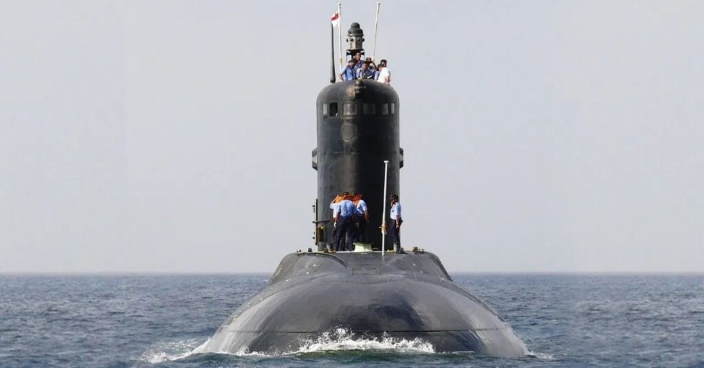 INS Sindhughosh bids farewell to the Navy