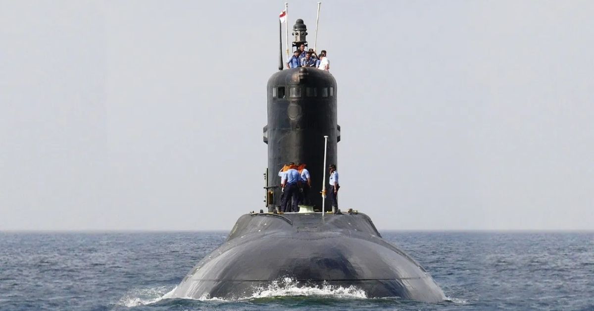 INS Sindhughosh bids farewell to the Navy