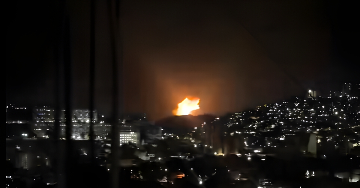 Venezuela Capital Caracas Blast News
