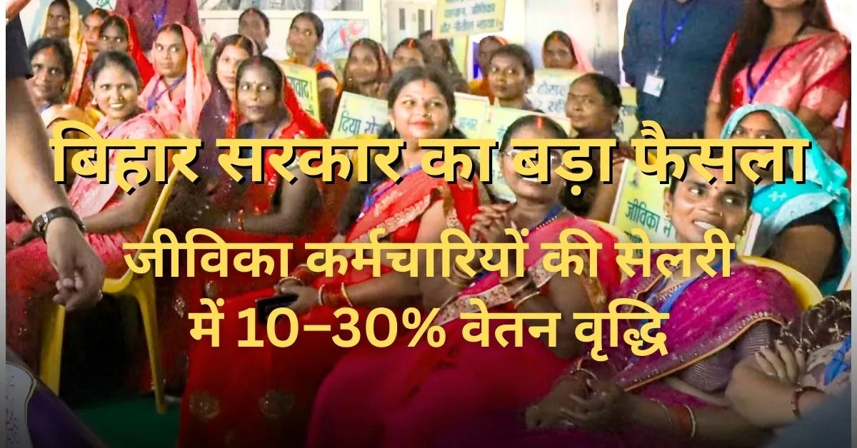 Bihar JEEViKA salary hike news