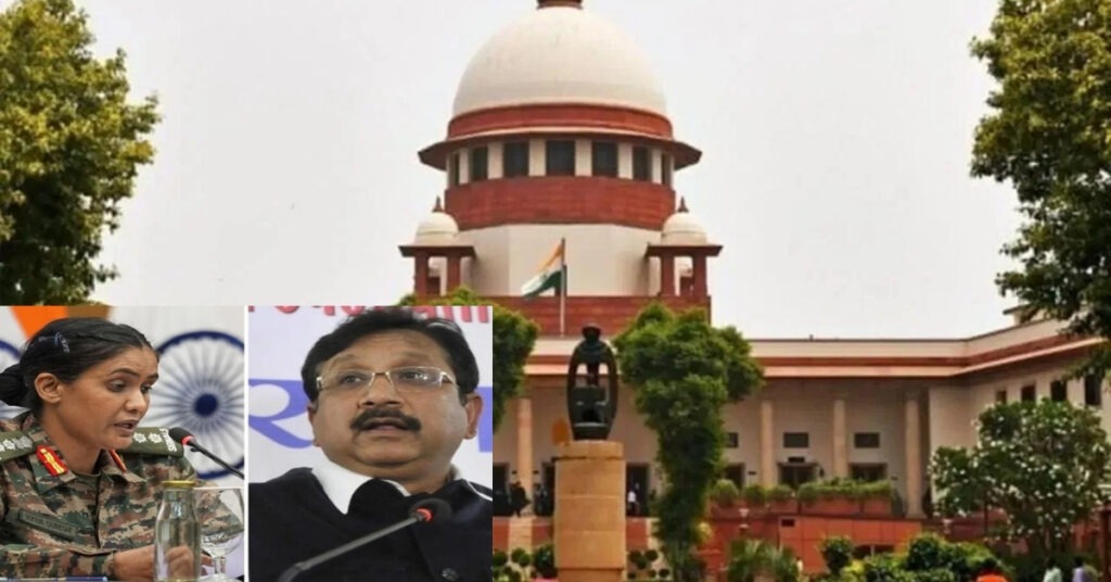 Supreme Court reprimands Vijay Shah for his comments on Colonel Sophia Qureshi