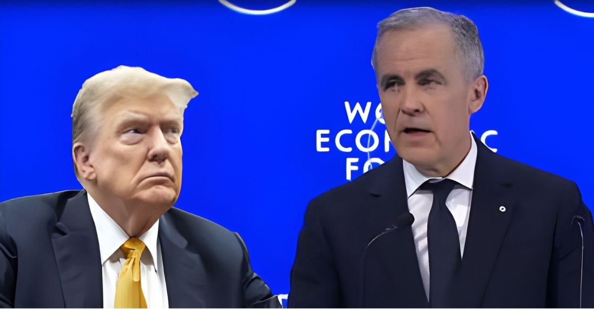 Trump-Carney controversy at Davos 2026