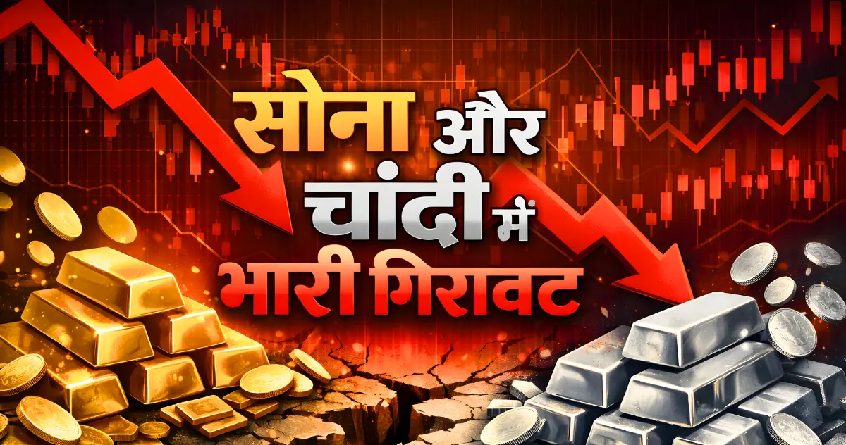 Gold Silver Crash Today