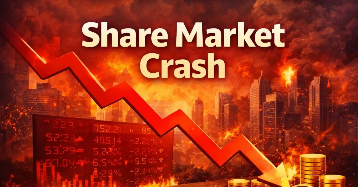 Share Market Crash: ₹6 lakh crore sunk