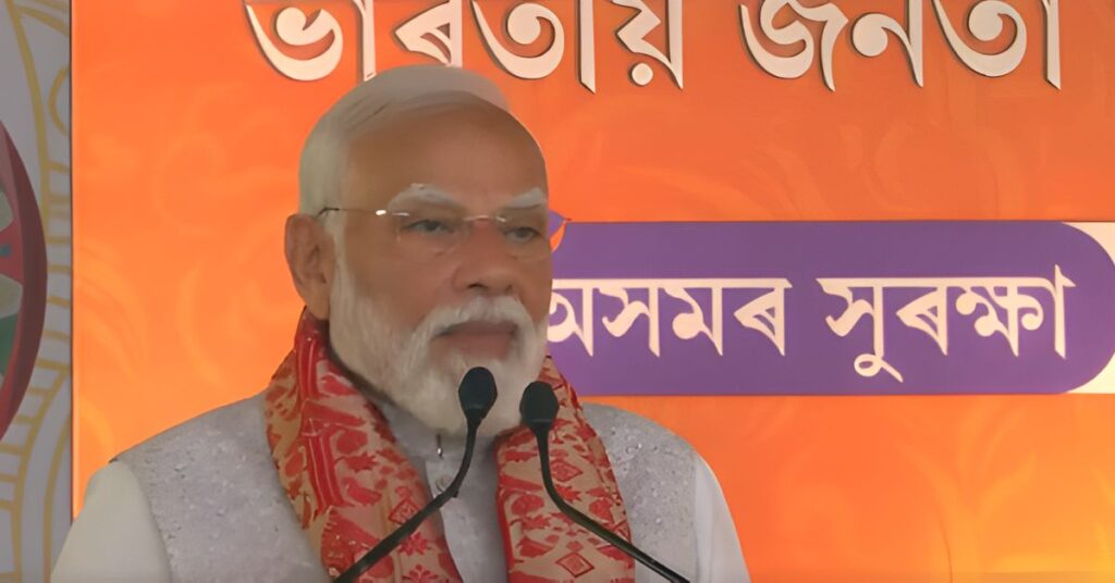 Congress is a threat to Assam's culture: Narendra Modi