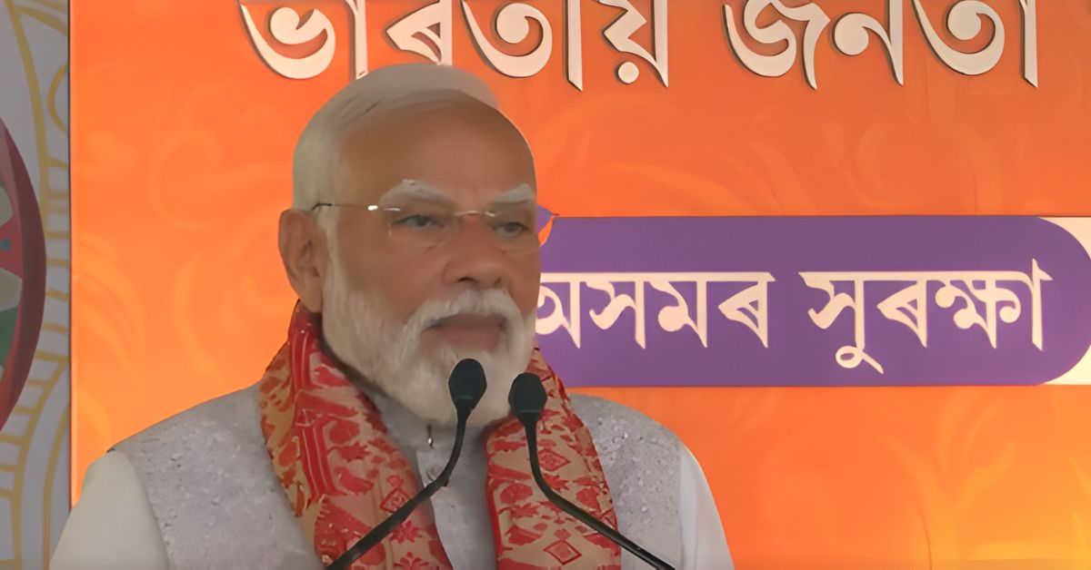 Congress is a threat to Assam's culture: Narendra Modi