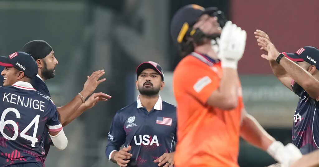 T20 World Cup 2026: USA beat Netherlands by 93 runs