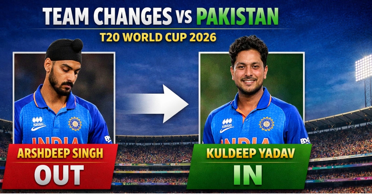 Arshdeep Singh OUT, Kuldeep Yadav IN? Team changes against Pakistan