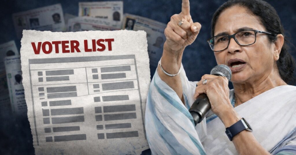 6.8 million names will be removed from West Bengal's voter list