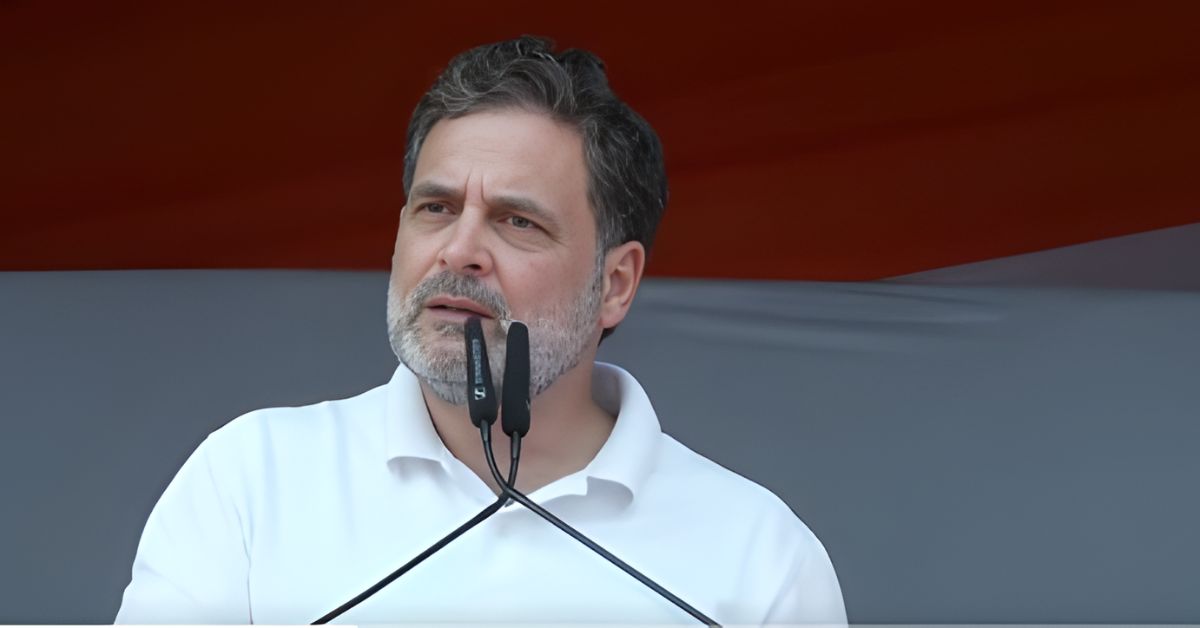 Rahul Gandhi's big attack from Bhopal, says the central government has made a deal to sell the country to America