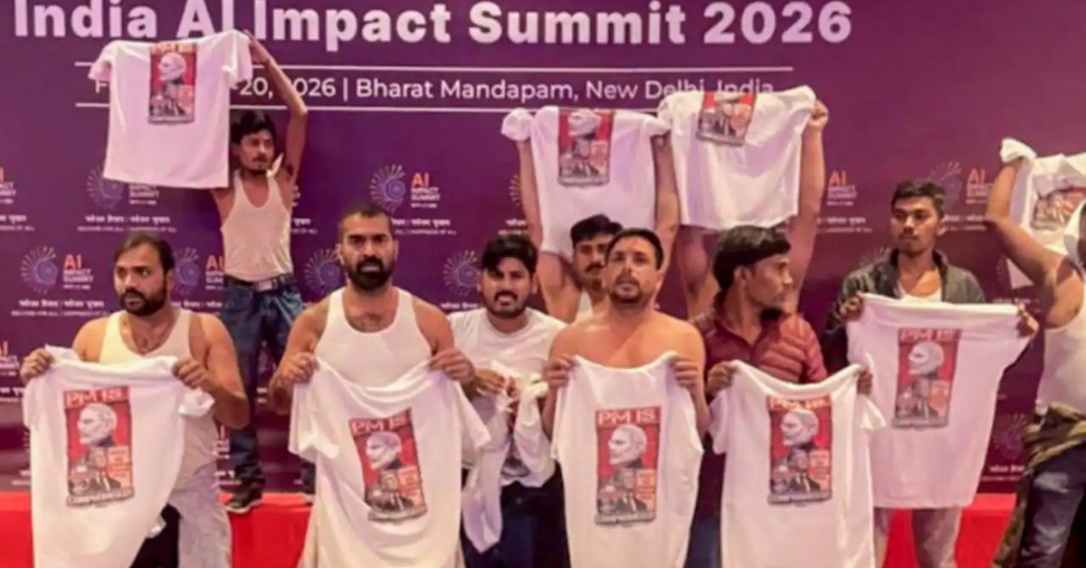 AI summit protest inspired by Nepal's 'Gen-G movement