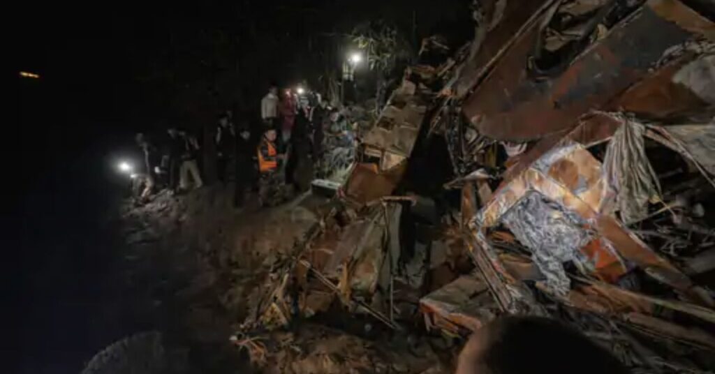 18 people killed as bus falls into Nepal's Trishuli River