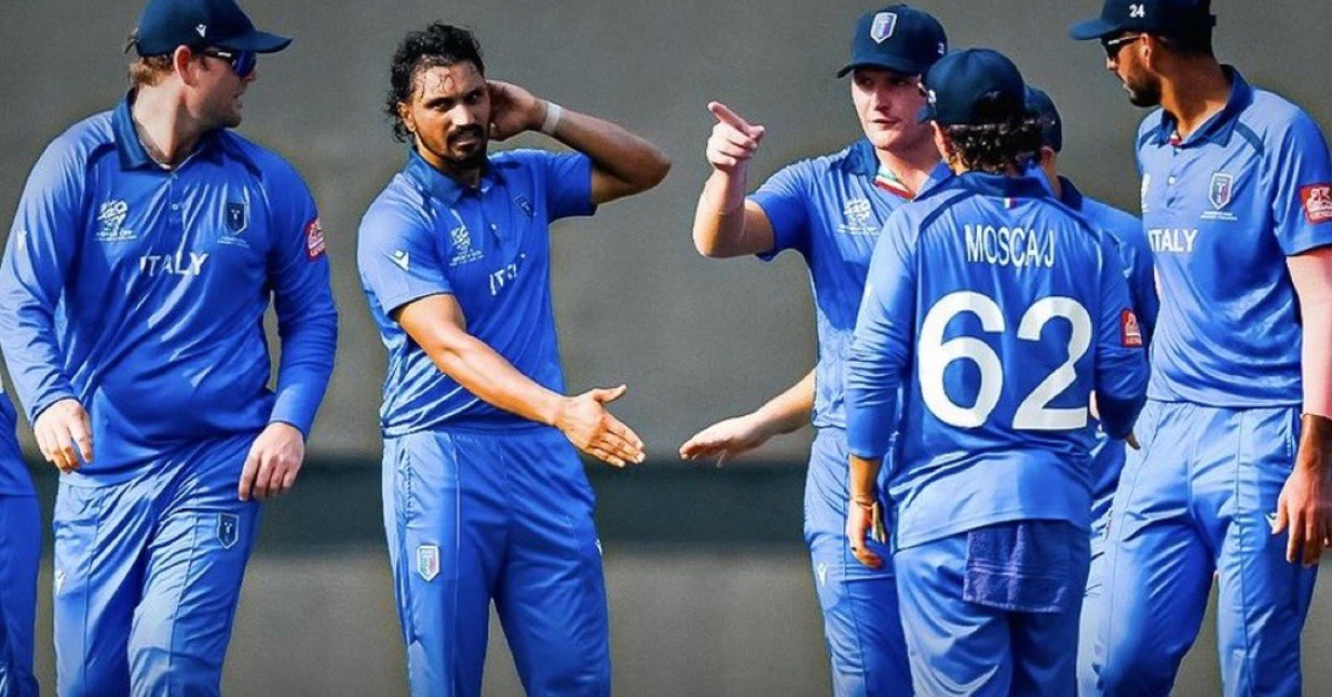 Italy's historic 10-wicket win