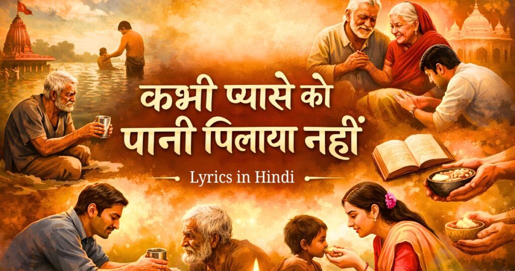 kabhi pyase ko pani pilaya nahin lyrics