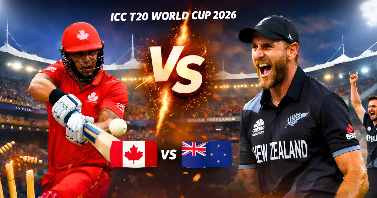 कनाडा बनाम न्यूजीलैंड