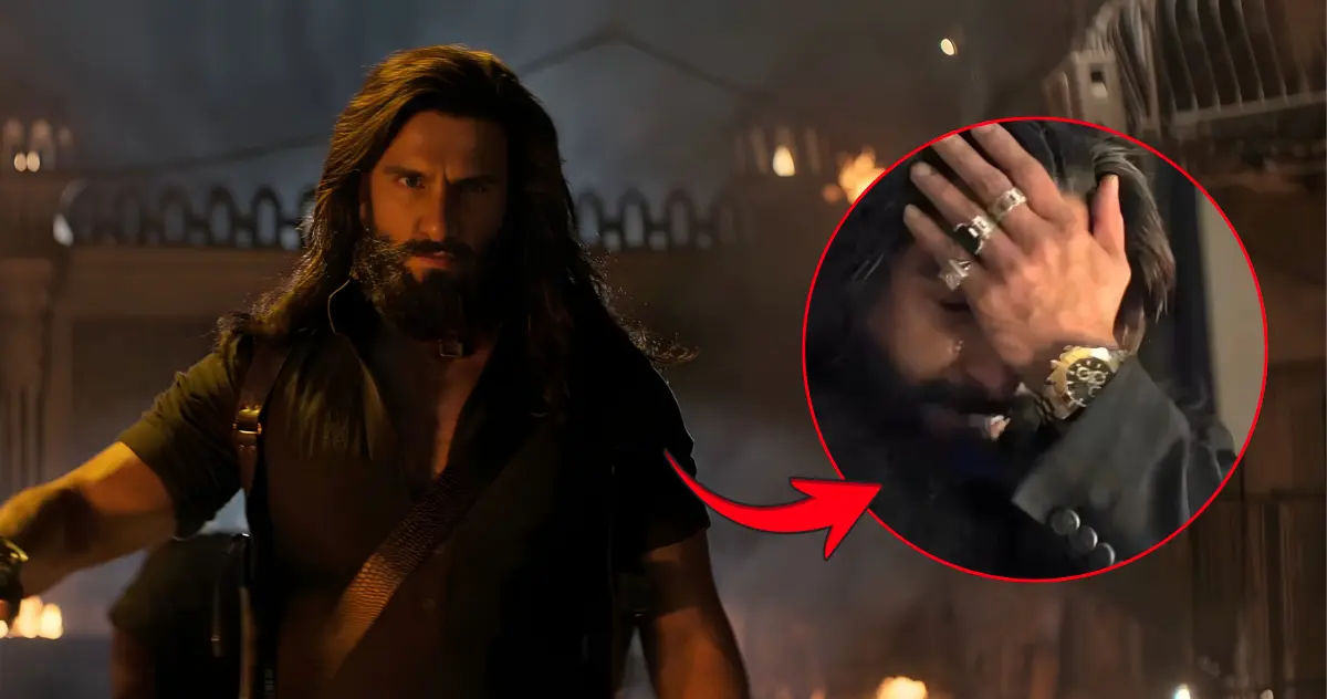 रणवीर सिंह के नए लुक ने मचाया इंटरनेट पर तूफान! ट्रेलर के एक सीन में दिखी ₹25 लाख की घड़ी, फैंस बोले – “ये डिटेल नहीं छूटी”