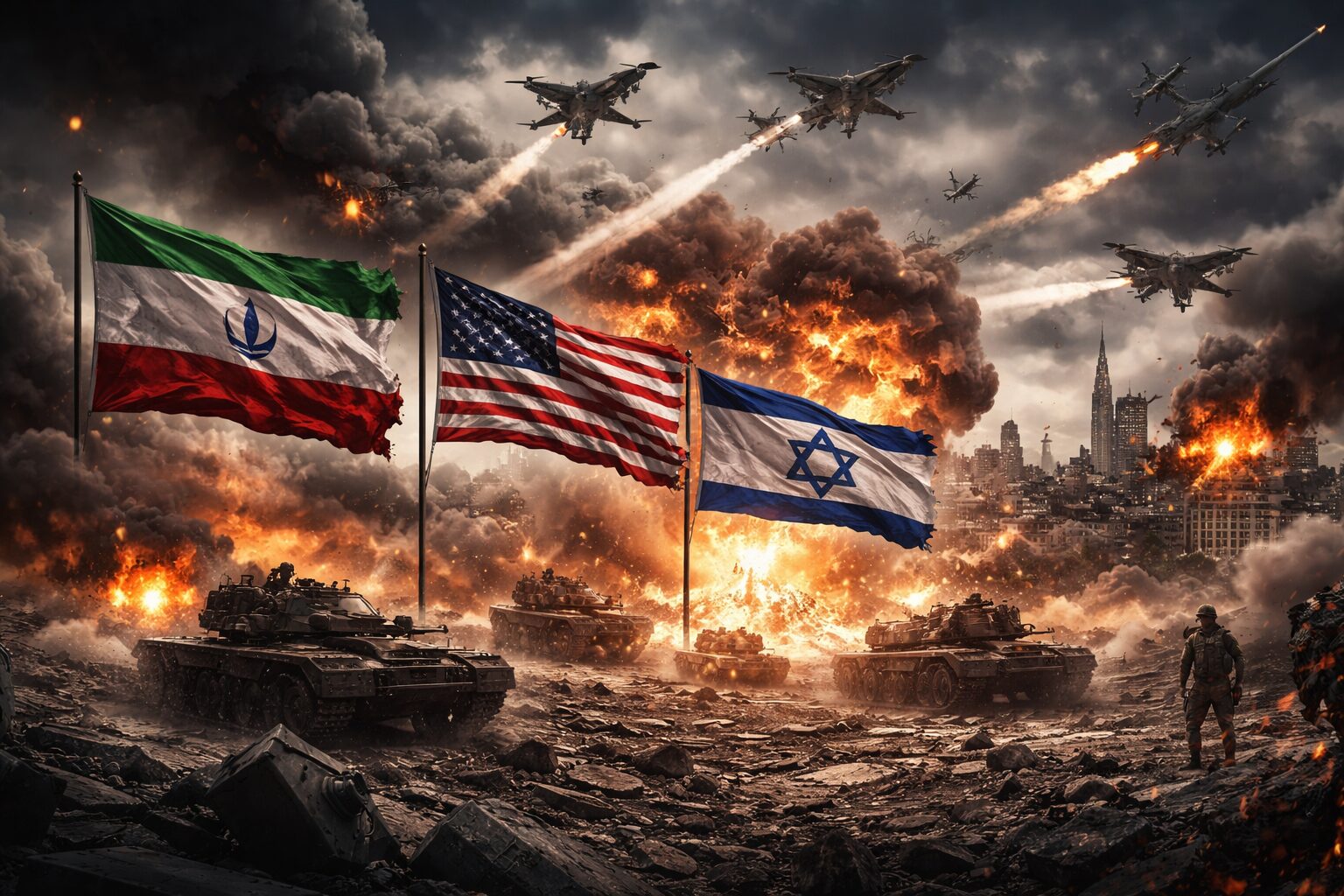 Iran Israel War Day 5, 50 killed in Lebanon, over 1100 civilians killed in Iran