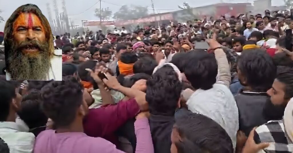 Uproar over the death of cow protector Baba Chandrashekhar ('Farsa Wale Baba')