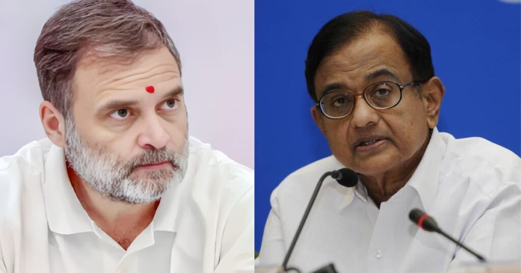 Tamil Nadu Assembly Elections, Big update on Congress-DMK alliance, Rahul Gandhi hands over responsibility to P. Chidambaram