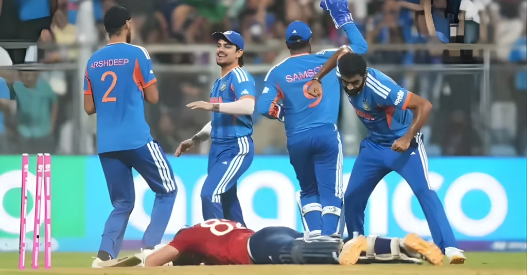 India defeated England by 7 runs in a thrilling match, leaving spectators breathless