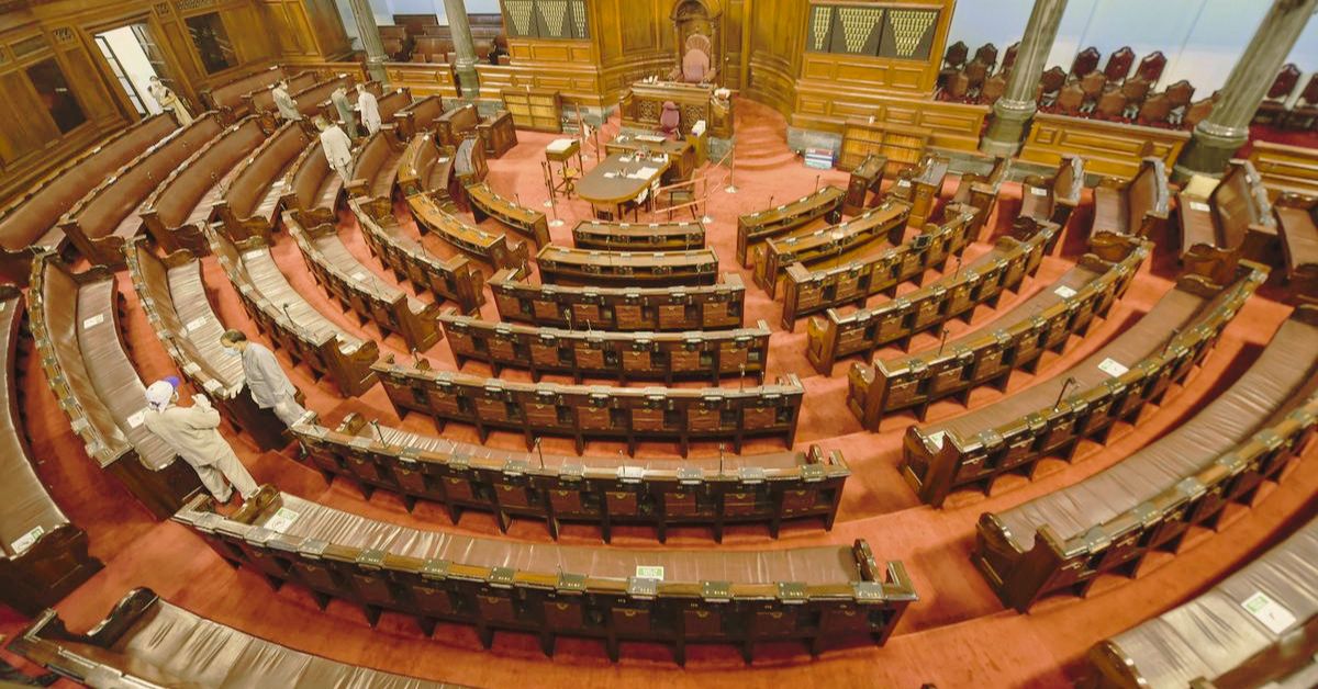 Voting underway for 11 Rajya Sabha seats