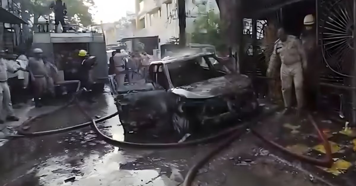 Indore Gas Accident: 7 burnt alive in EV charging short circuit, cylinder blast