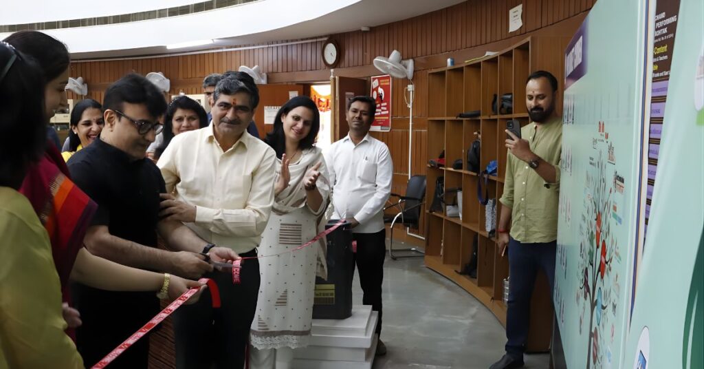 Inflibnet corner established at Supwa Central Library