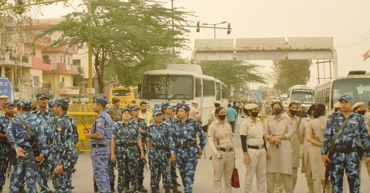 Delhi under hi-tech security cover on Eid