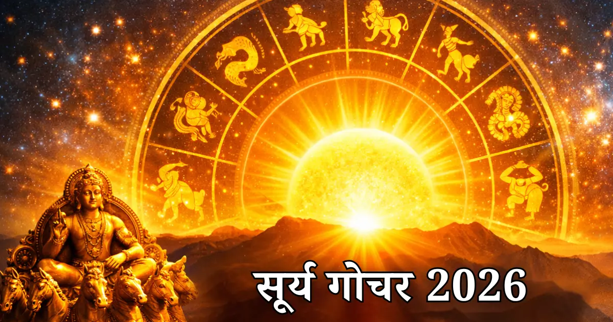 सूर्य गोचर 2026