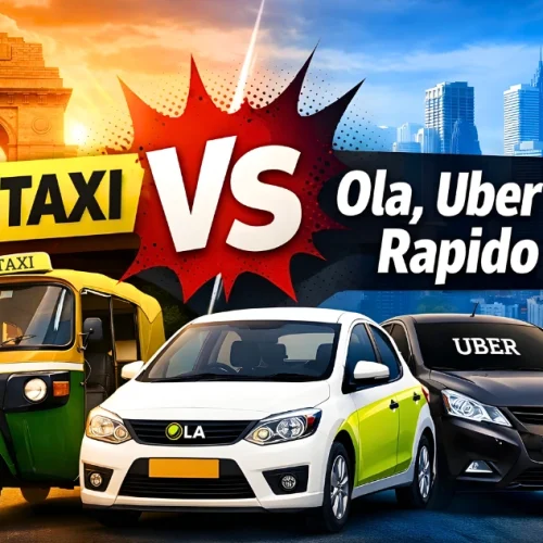 Bharat Taxi vs Ola, Uber and Rapido