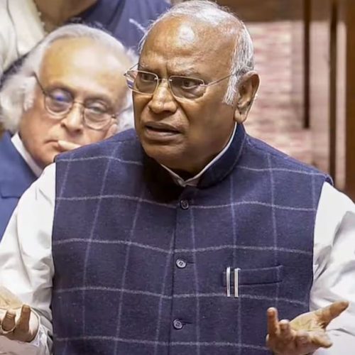 Mallikarjun Kharge's counterattack on BJP