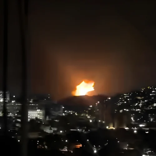 Venezuela Capital Caracas Blast News