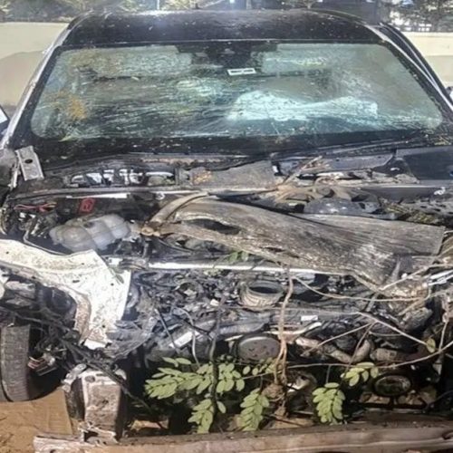 Speeding Audi crushes 16 people