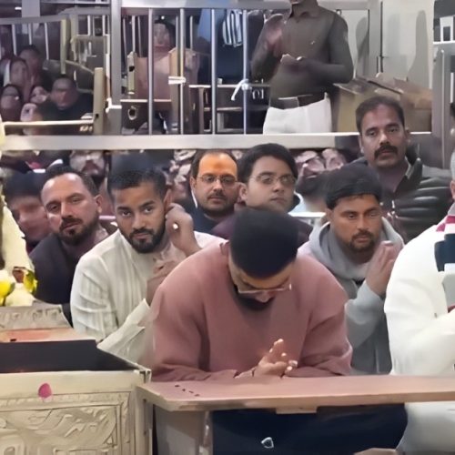 Virat and Kuldeep performed the Bhasma Aarti at Mahakal