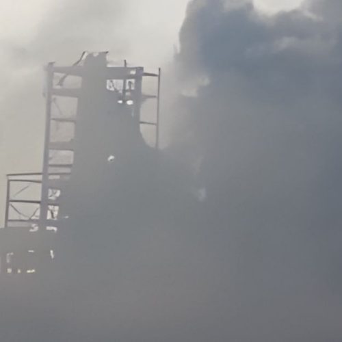 Blast at steel plant 6 workers Died,10 injured