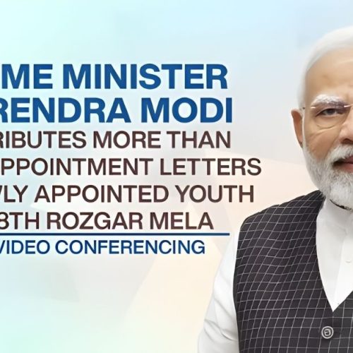 PM Modi gave appointment letters to 61 thousand youth.