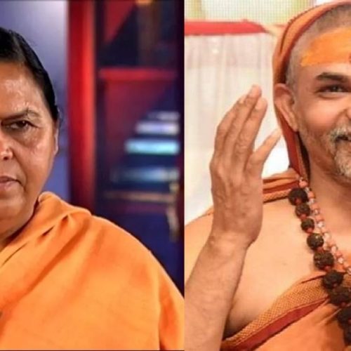 Uma Bharti's support to Shankaracharya