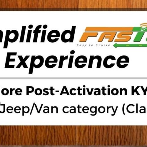 big relief to FASTag users: KYV closed from February 1