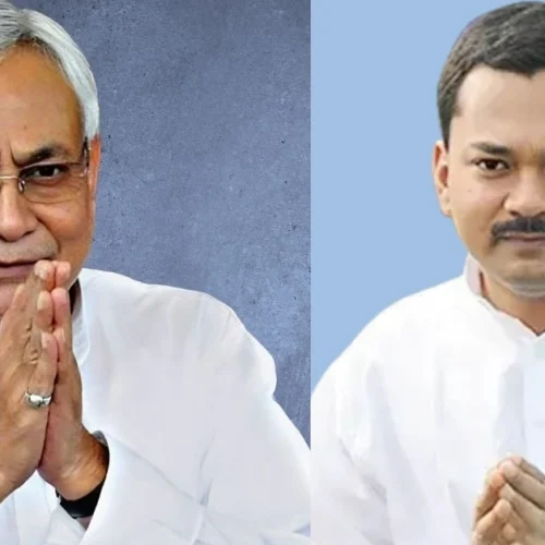 Nitish son Nishant entry into politics?