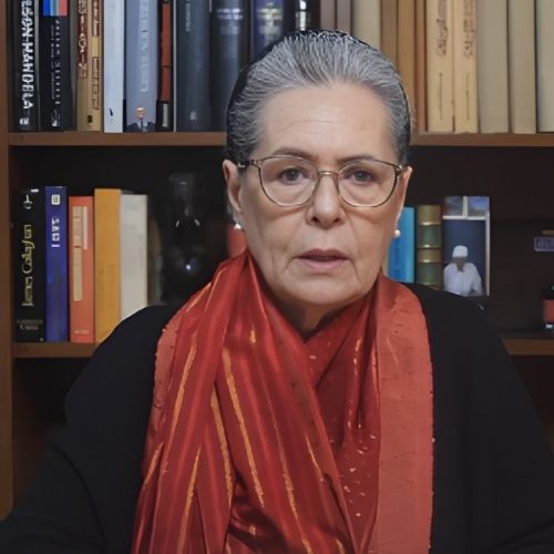 Bulldozer on MNREGA – Sonia Gandhi