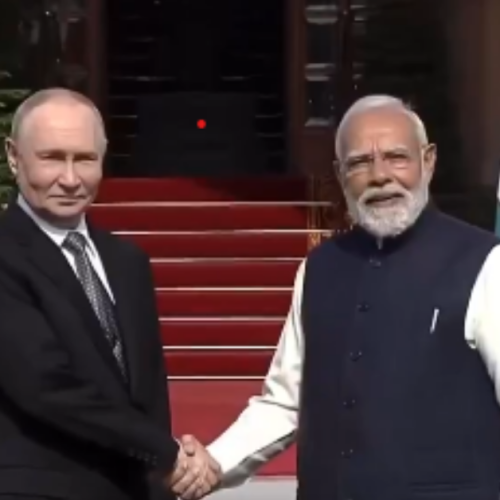 MODI-PUTIN Meeting at Hyderabad House