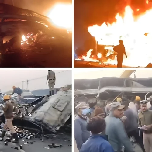 Karnataka accident 10 passenger burnt alive