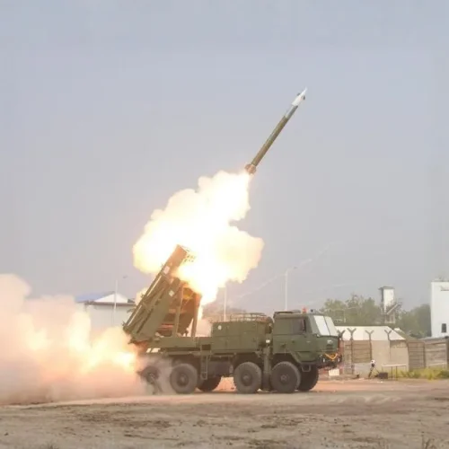 Successful test-firing of Pinaka Long Range Guided Rocket