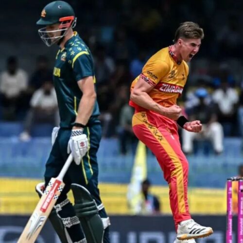 zimbabwe beat australia by23-runs