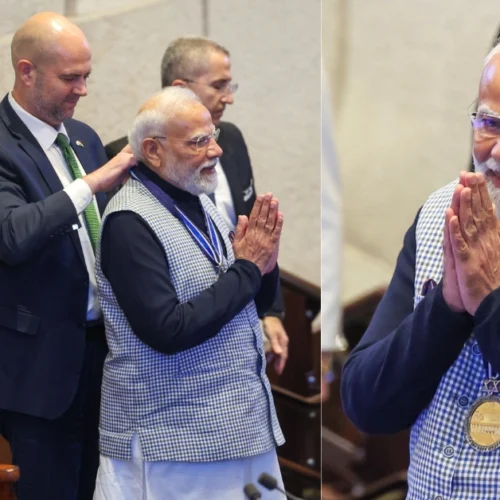 PM Narendra Modi receives Knesset Medal, India-Israel relations gain new strength