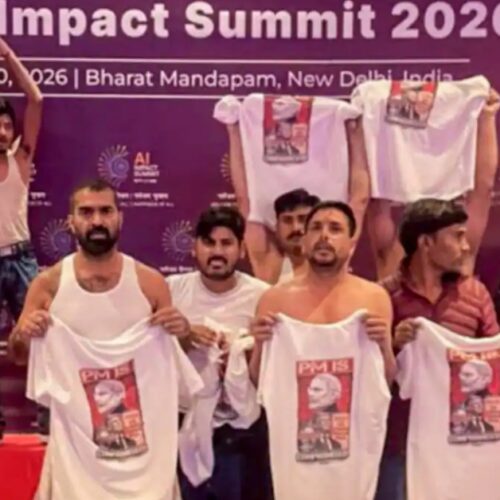AI summit protest inspired by Nepal's 'Gen-G movement