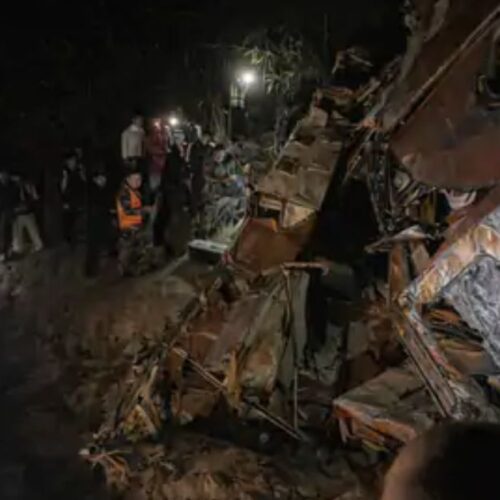 18 people killed as bus falls into Nepal's Trishuli River