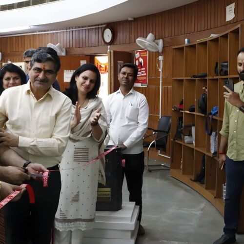 Inflibnet corner established at Supwa Central Library