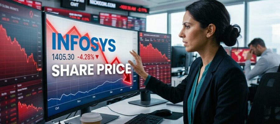 infosys share price